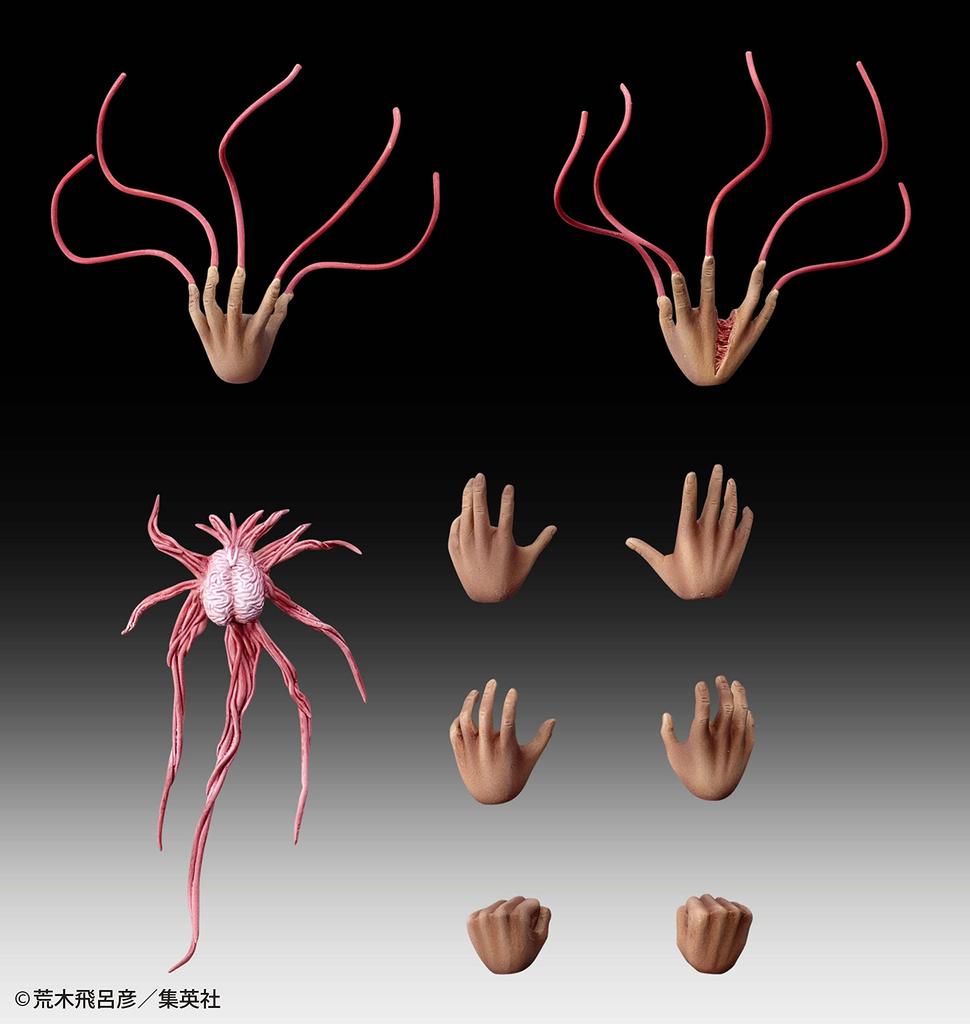 Superfigur bevegelig "Esidishi" "JoJo's Bizarre Adventure Part 2" Ca.. 175 mm PVC & ABS & Nylon Malt bevegelig figur
