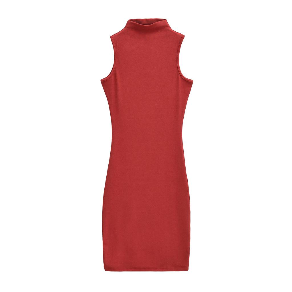 Spring 2026 Women's Spicy High-Waisted Sleeveless Bodycon Dress & V-Neck Cardigan Two-Piece Set