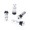4 Pack Corrosion Resistant Metal Valves Stem For Vacuum Tires No Inner Tube Design Fit Car Motorcycles Effortless Setups