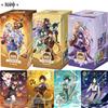 Оригінальні картки Genshin Impact Genius Invokation TCG Бойова картка Набір бустерів Мандрівник Чжунлі Настільна гра Колекційна картка Іграшка Подарунок