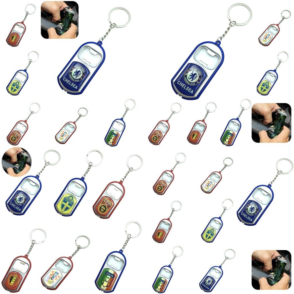 Unique Multi-functional Messi Beer Bottle Opener Keychain Perfect Gift For Football Fans!