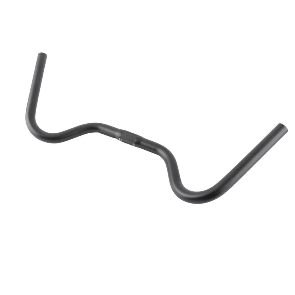 Cycle Handlebar 540mm, Aluminum Alloy Mountain Bike Handlebar with High Strength and Hardness, Fits a 25.4mm Clamp, Accessory for Cycling Enthusiasts