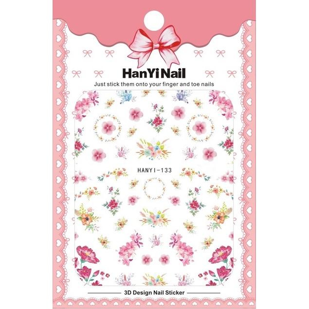 

Тонкие самоклеящиеся наклейки для ногтей с цветами в японском стиле, наклейки для дизайна ногтей, украшения для дизайна ногтей