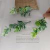 5pcs Mini Branches Stamen DIY Wreath Decorative Accessories Artificial Flower Leaves Grass Christmas Party Decoration Fake Plant