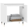 VidaXL Armoire de salle de bain blanc 58x33x60 cm bois d'ingénierie 831572