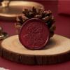 Castles Wax Seal Stamp Decorative Seal Plant Sealing Wax Stamp Brass Head for Wedding Scrapbooking Decoration