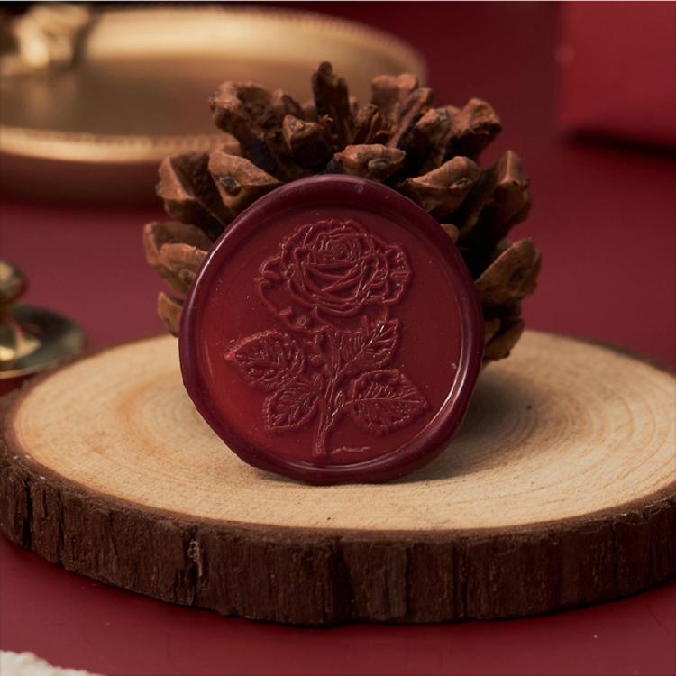 Castles Wax Seal Stamp Decorative Seal Plant Sealing Wax Stamp Brass Head for Wedding Scrapbooking Decoration