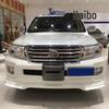 Compatible Body Kits for 12-15 Toyota Land Cruiser: Front & Rear with Lights and Front Bumper Modification Fan.
