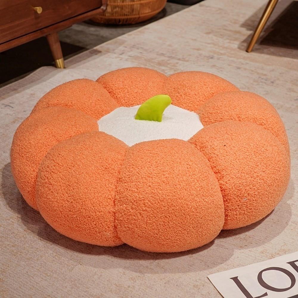 Plush Tatami Mat Flurry Soft Pumpkin Pillow Cute Pumpkin Cushion Futon  Living Room