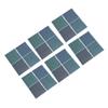 10Pcs European Ceramic Tile Stickers Thickened Crystal Film Square Peel Stick Backsplash Waterproof