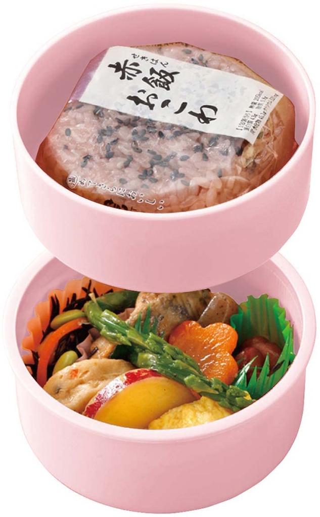 Skater Pig Lunch Made in Pompon's Box, 500ml, Two-Tier, Round, Antibacterial, Japan, ONWR1AG-A
