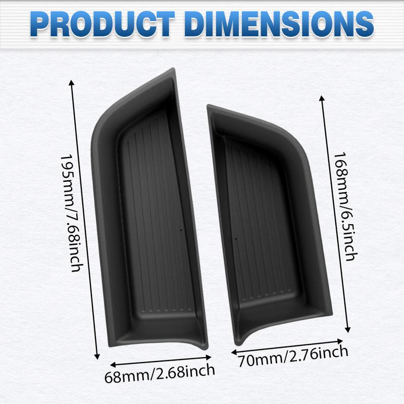 Front Door Side Handle Storage Box Left and Right For Honda Freed 2024–2025