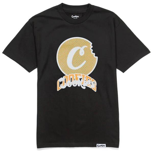 NWT Cookies SF Loud Pack Logo T Shirt Black/Orange Unisex T-Shirt XXXL