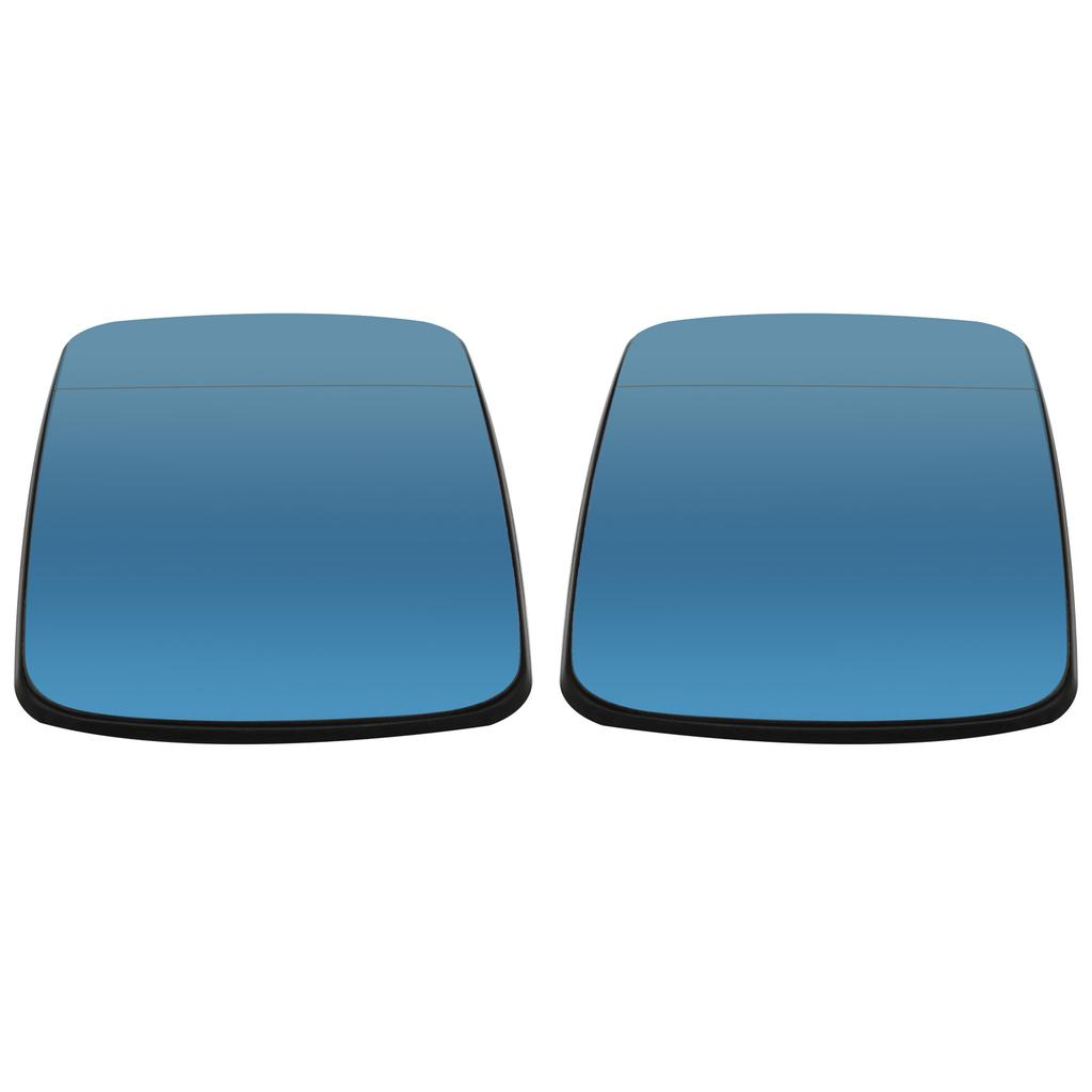 One Pair of Blue Wing Mirror Glass Rearview Mirror Replacement for E46 02.1998 03.2005 for E39 1995 2000