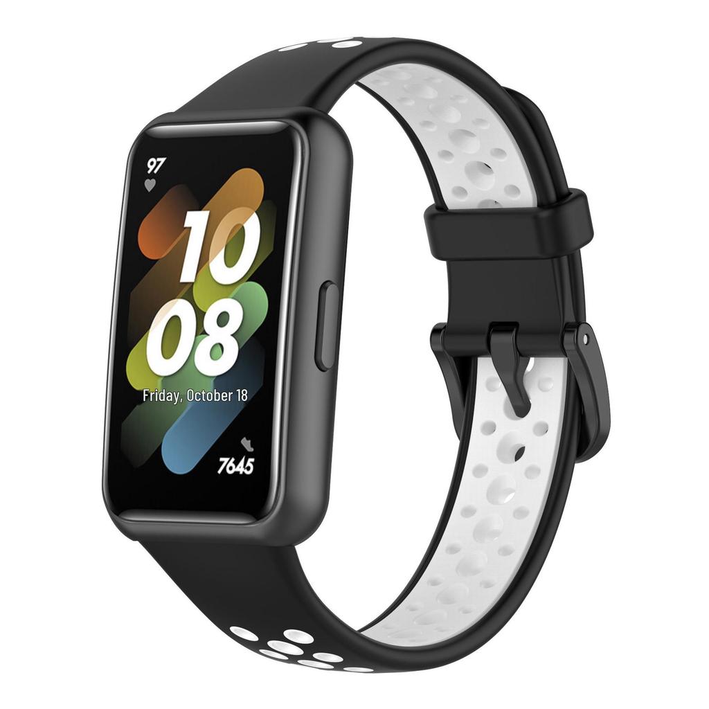 Breathable Two-Color TPU Replacement Strap for Huawei Band 7