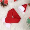 2Pcs/set With Hats Santa Claus Bottle Decorations Christmas Bottle Ornament Set  Xmas Home Decor
