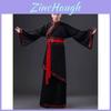 Chinese Style Hanfu Men Traditional Costume With Polyester Fabric For Youth Stage Performance