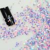 2g/box Rainbow Mix Fashion Design Nail Glitter Sequins Nail Art Sequins 3D Decoration Nail Tools