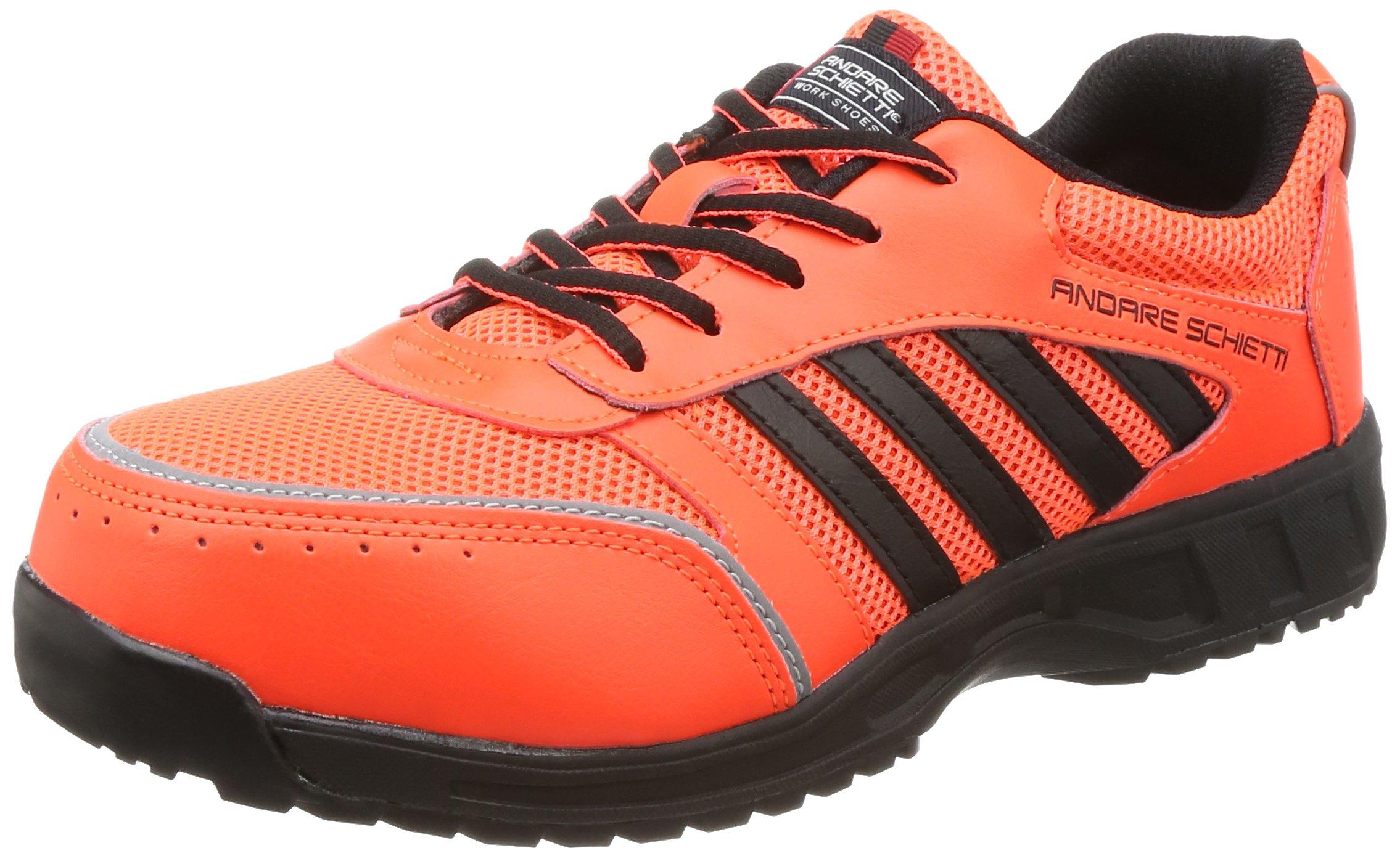 

Nobuoka Safety JSAA Highly Breathable Reflective Size 29cm CO-COS Sneakers, Standard, Mesh, Slip-Resistant, Oil-Resistant, Shock-Absorbent, Tape, оранжевый