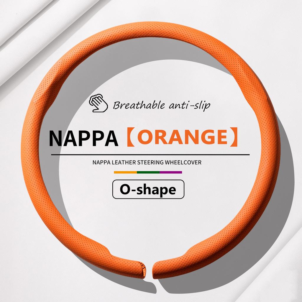 Breathable Leather D cut Auto Steering Wheel Cover For Volkswagen VW Golf 7 MK7 Golf 8 Mk8 Tiguan MK2 Polo Ultra-Thin Non-Slip
