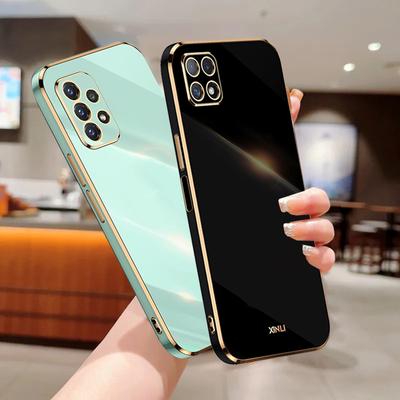 Lesklé pokovovanie mäkké silikónové puzdro pre Samsung Galaxy A04S A14 A34 A54 A53 S21 S22 S23 Ultra Plus Xiaomi Redmi Note 11 iPhone 14 13 12 11 Pro TPU kryt