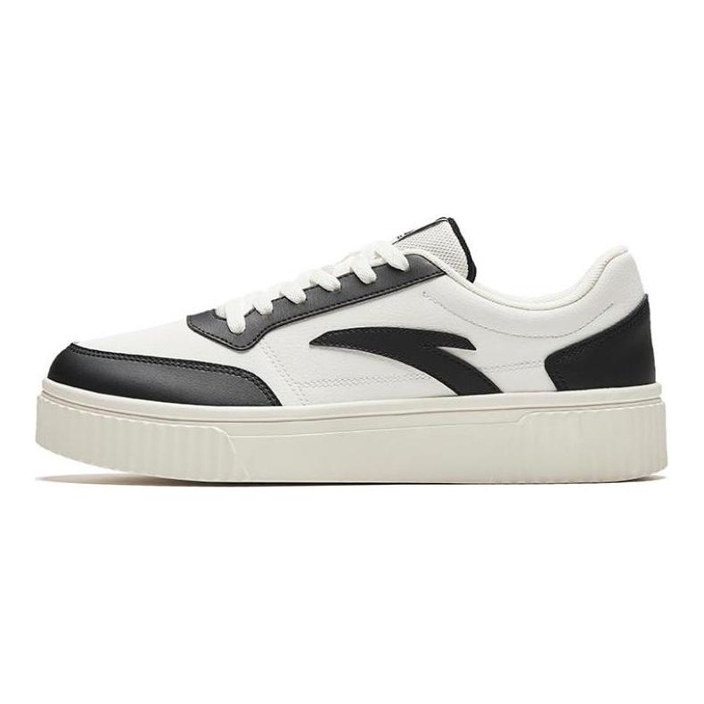 Anta Low top Skateboard Shoes Men's White Black 912358005-7