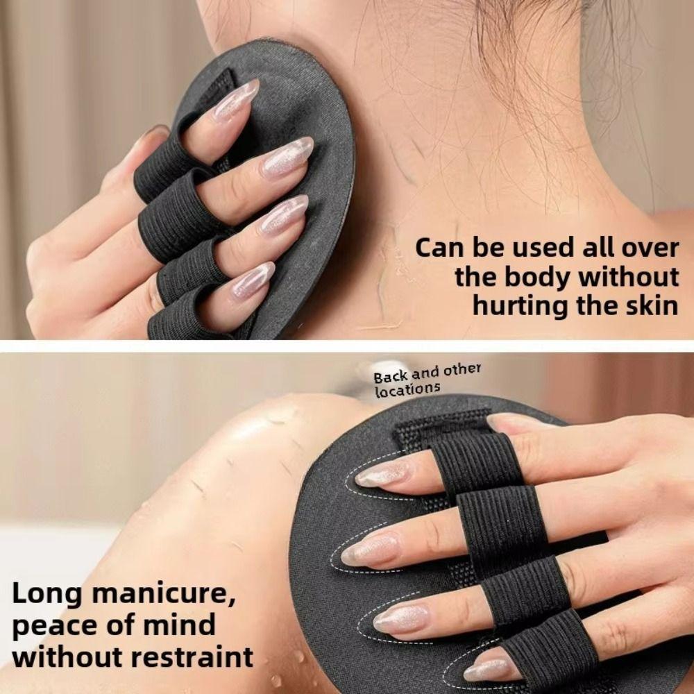 Labor-saving Bath Gloves Round Exfoliating Bath Towel New Bath Massage Brush  Household