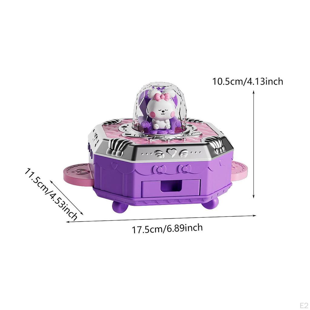 Girls DIY Toys Jewelry Making Kit Puzzle Party Favor Cute Educational Handmade Set for