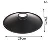 Black Iron Lampshade Chandelier Wall Lamp Table Lighting Bedside Living Room Restaurant Clothing Store Lampshade