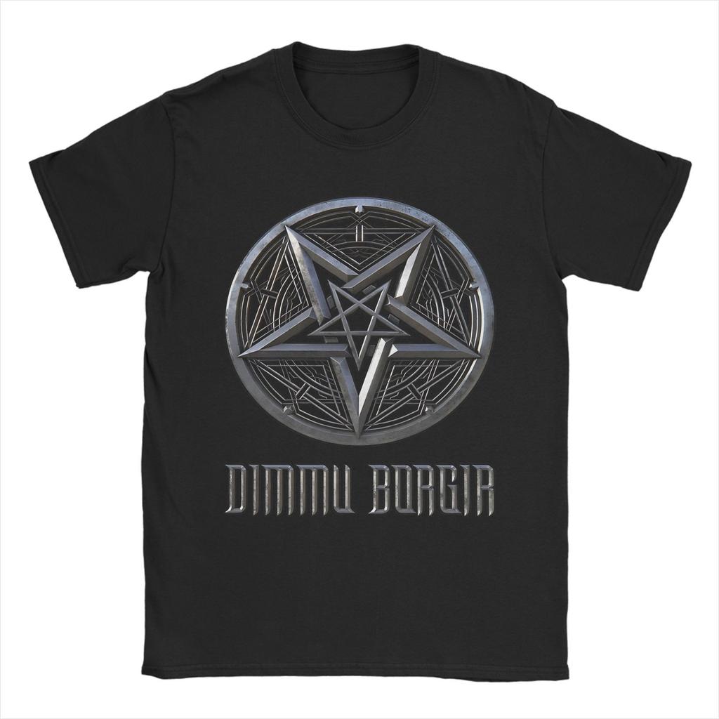 Dimmu Borgir Black Metal Band Outfit Unisex T Shirts Cotton Tee Fashion  T-shirt Clothing