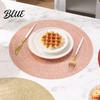Easy Clean Placemats Mat Wear-Resistant Placemat Resistant Heat Reusable PVC Dining Table Stain-proof Stain-Proof for Home Kitchen Protection Mats