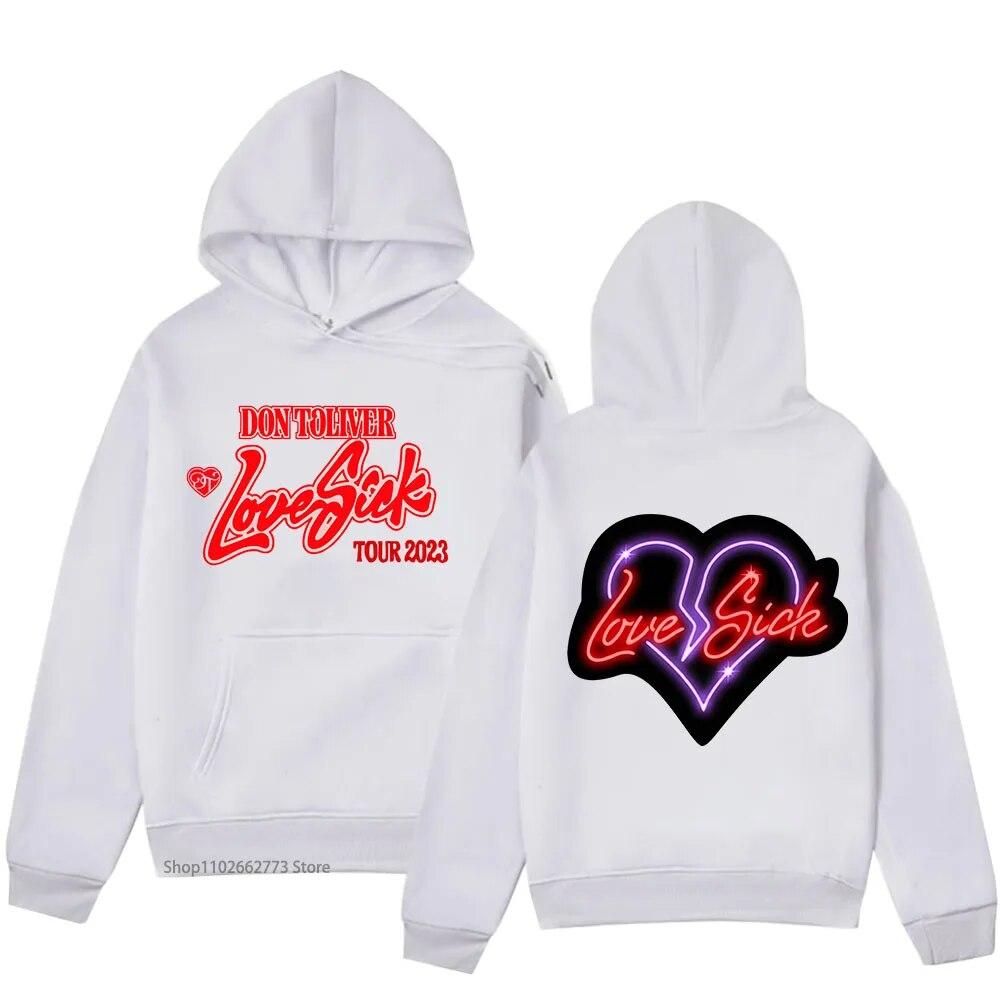 

Горячая игра Don Toliver Love Sick толстовки Lovesick графические толстовки женская одежда унисекс Y2k Sudaderas осенне-зимняя уличная одежда