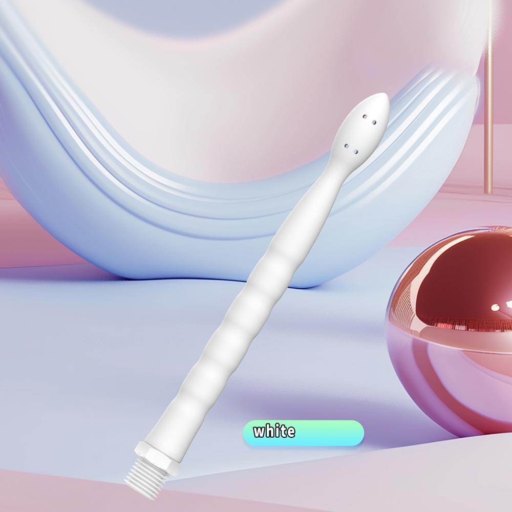 Weicher Metallschlauch Vaginal Anal Darmreinigung Spülgerät Düse Einlaufgerät Weibliches Waschgerät Sexspielzeug für Frauen Männer
