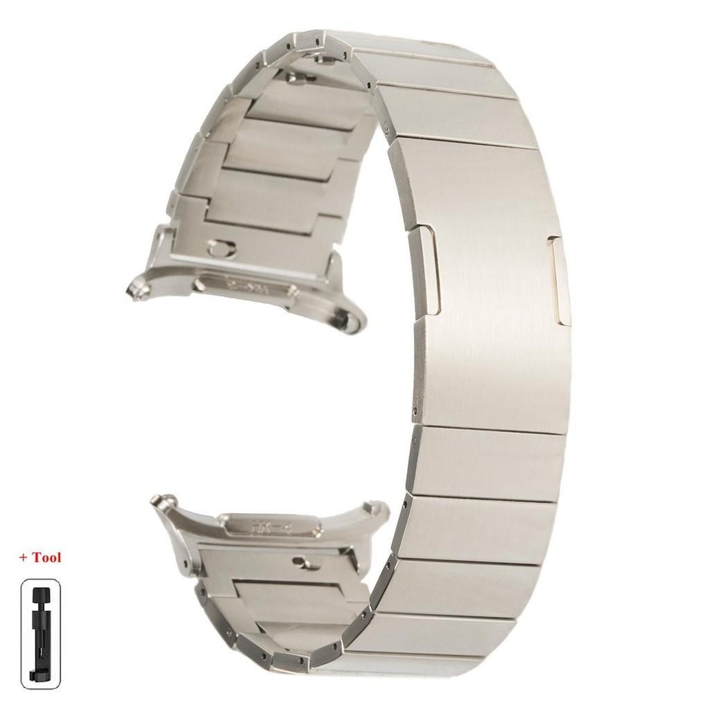 

Stainless Steel Strap for Samsung Galaxy Watch Watch 8 Classic 46mm Metal band for Galaxy Watch 8 40/44mm Ultra(2025) 47mm Watch Watch 8 Classic
