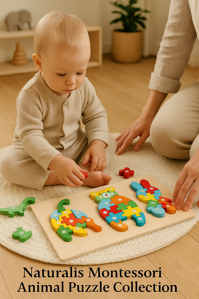 Hölzerne Kleinkindpuzzles für Kinder Montessori-Spielzeug für Kleinkinder im Alter von 2 3 4 5 Jahren Top 3D-Puzzle Lernspielzeug Dinosaurier YSXX