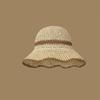 Hat Versatile Style Straw Woven Sweet Cool Sunshade Hatscaps Fisherman