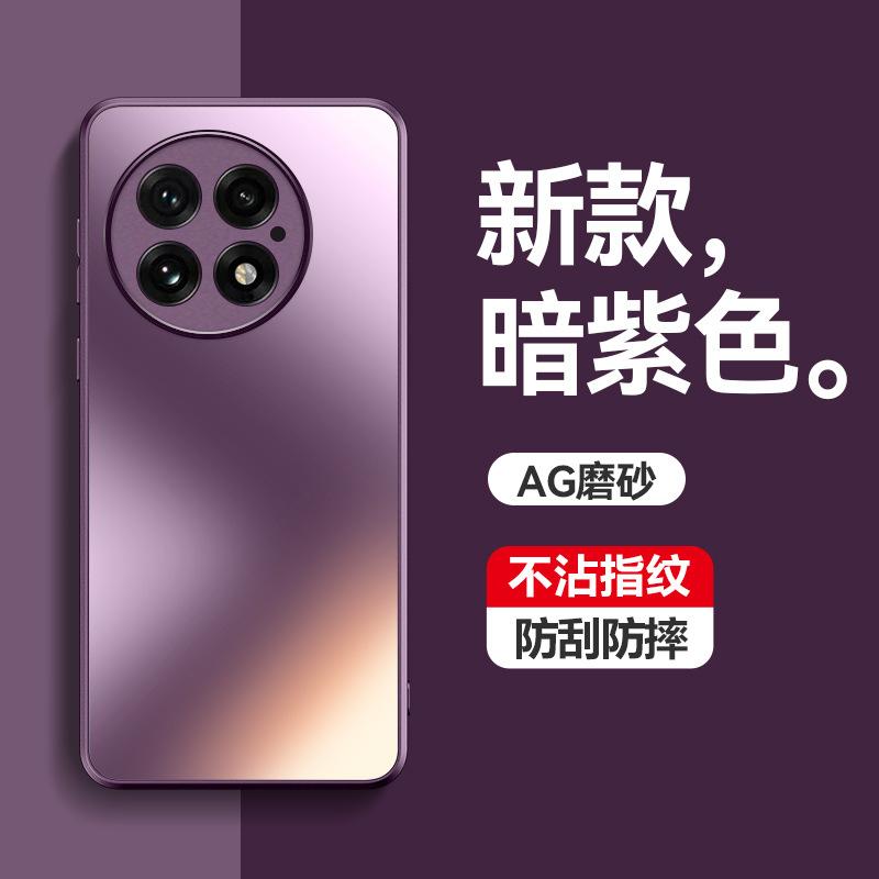 Applicable To OnePlus ACE5Pro Mobile Phone Case AG Matte onePlusACR5 Anti-fingerprint 1 + ACE3 Anti-drop Protective Case