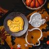 5Pcs Biscuits Mold Halloween Specter Cookie Cutter Biscuits Fondant Cookie Stamp Kitchen Tool Party Supplies