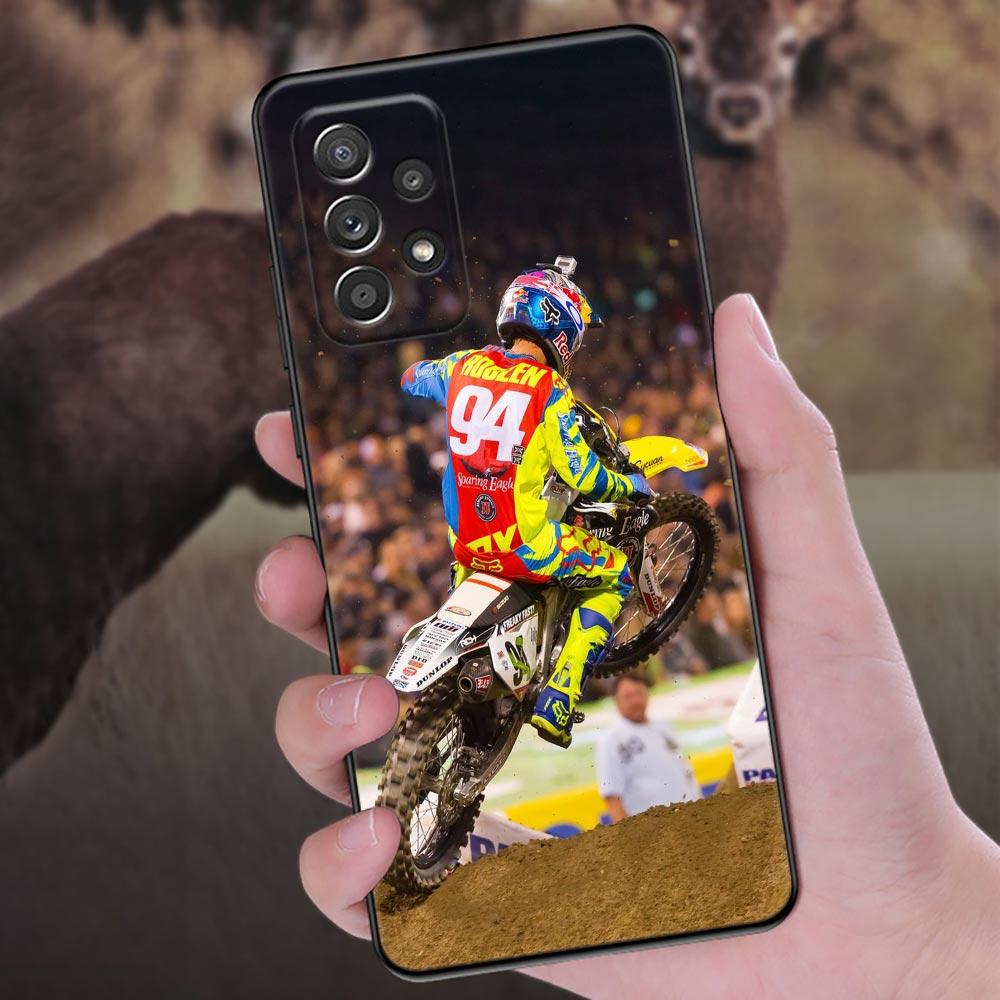 Motorbike Moto Cross Dirtbikes Phone Case For Samsung Galaxy A57 A56 A37 A55 A36 A26 A54 A52 A35 A34 A25 A17 A16 A15 A07 Cover