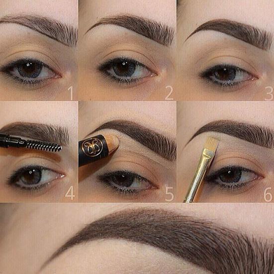 8 Stück Augenbrauenschablonen, Brauenlineale, professionelle Pflege-Zeichnungskartenführungen