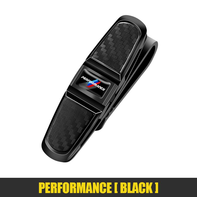 LLIT4 BMW Car Sun Visor Glasses Clip Ticket Card Storage Clamp For E60 E70 E39 Performance E90 X7 E92 E91 F20 E46 F30 F40 F10 E36 E87