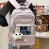 Schoolbag New Japanese Ins High Value Fresh and Sweet Pain Bag Female Junior High School Students Lightweight Large Capacity Backpack