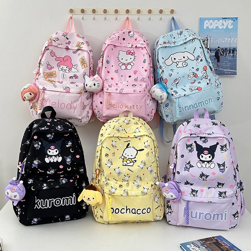 Fashion Large-Capacity Boys And Girls Backpack, Foreign-Style Printing, Primary School Bag, Cartoon Animation, Children'S Backpack