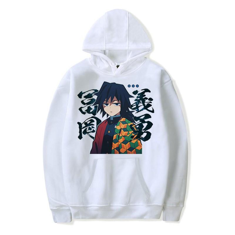 Demon Slayer Anime Hoodie Unisex Oversized Long Sleeve Sweatshirt Winter Casual Streetwear
