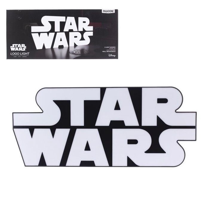 Lampe - star wars - logo - rechargeable usb - 1 ampoule - design contemporain