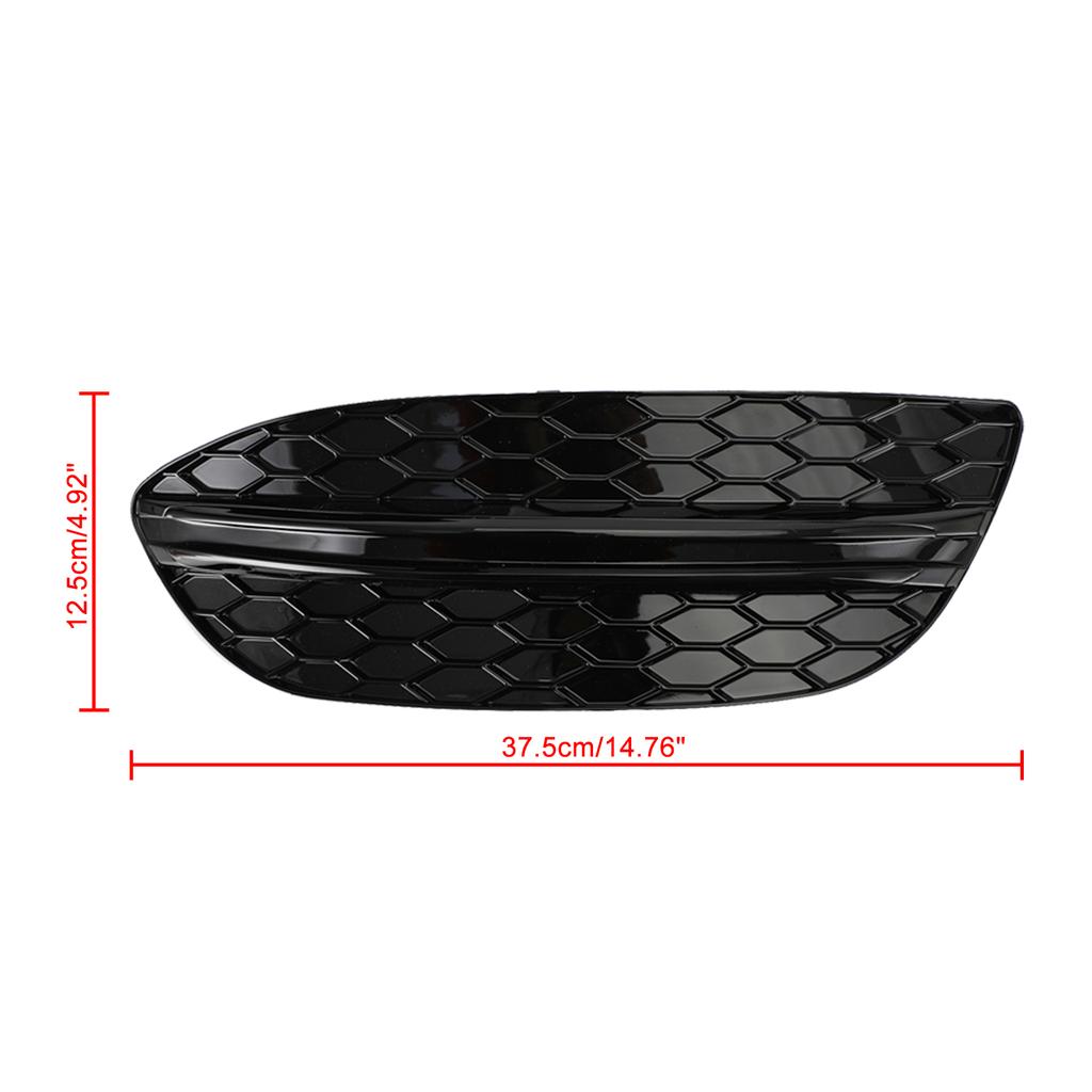 2PCS Front Fog Light Cover Fit MERCEDES BENZ C-CLASS W205 2015-2018 Base Sedan