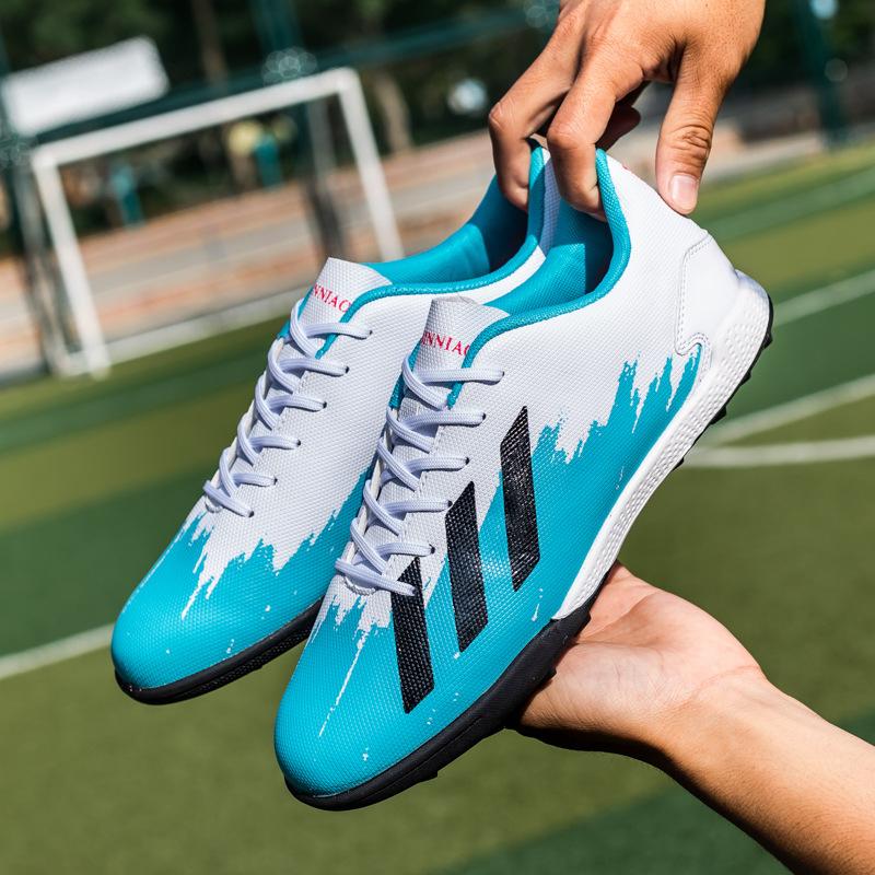 Ghete de fotbal Jinjiang pentru bărbați și femei, TF, unghii sparte, adulți, AG, unghii lungi, tineret, iarbă, pantofi de antrenament pentru studenți și băieți