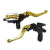 Motorcycle Brake Clutch Master Cylinder Reservoir Levers 7/8"