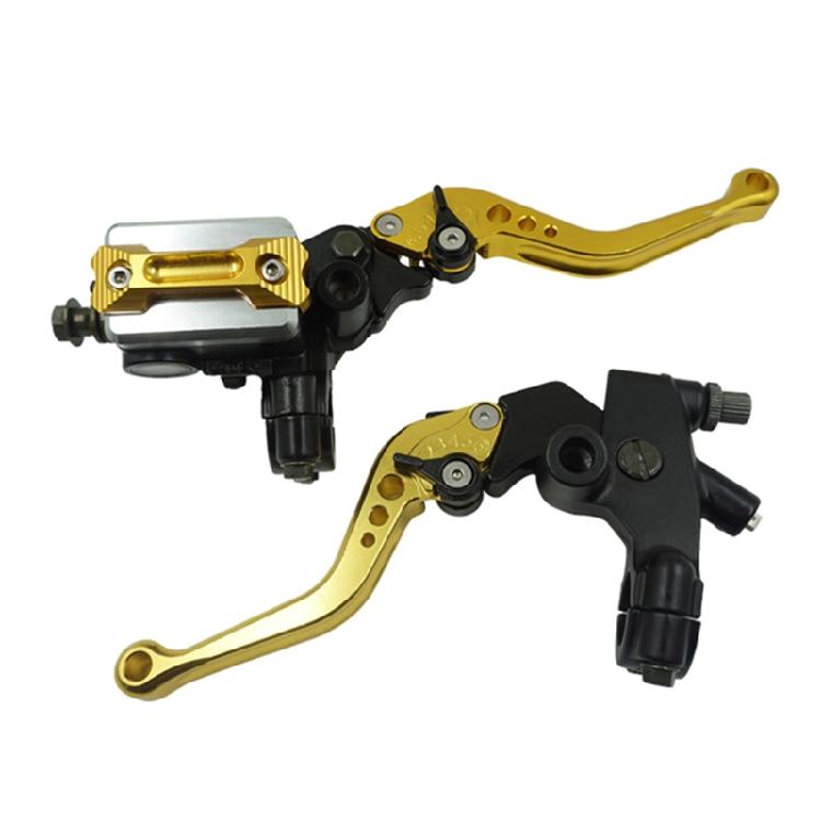 Motorcycle Brake Clutch Master Cylinder Reservoir Levers 7/8"
