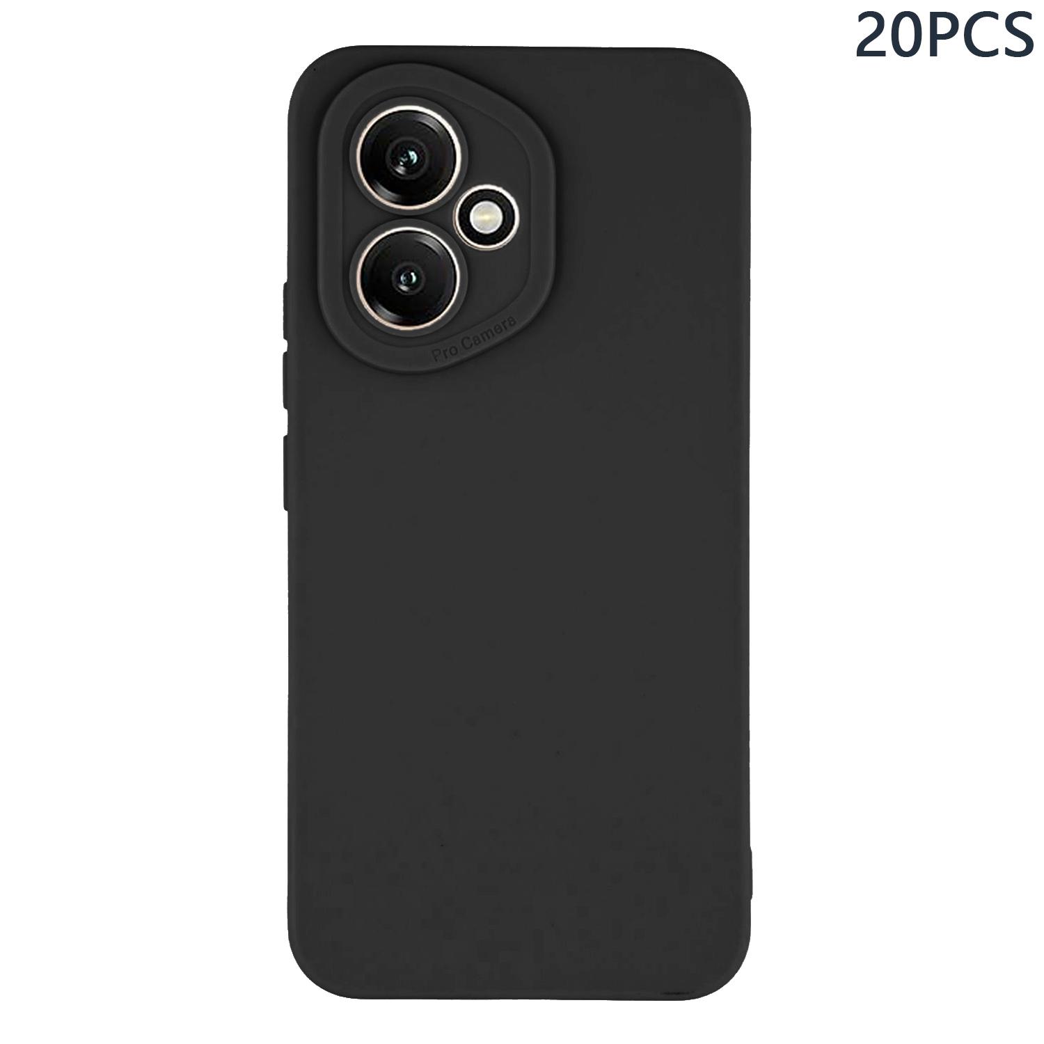 

Оптовая закупка 20 шт. для Honor 400 5G (Глобальный) Чехол с точными вырезами 1,3 мм ТПУ матовый чехол для телефона Black